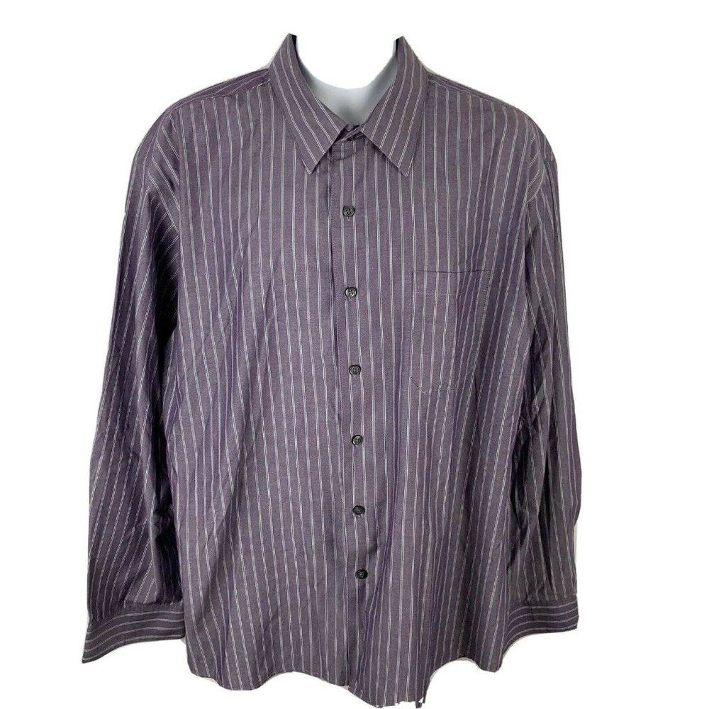 Van Heusen Studio Mens XXL Button up Shirt Slim